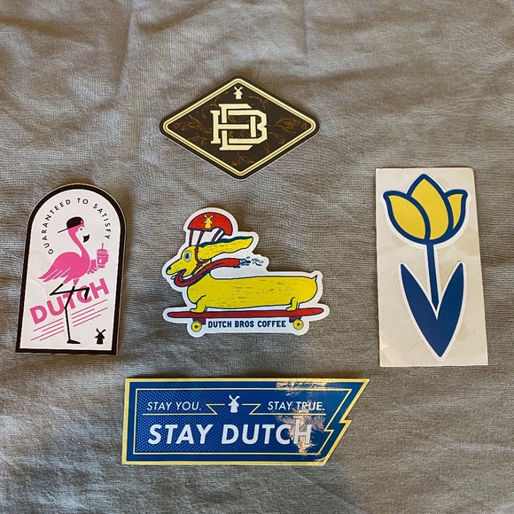 Dutch Bros Other Dutch Bros Stickers Poshmark Dutch Bros Other Dutch Bros Stickers Poshmark